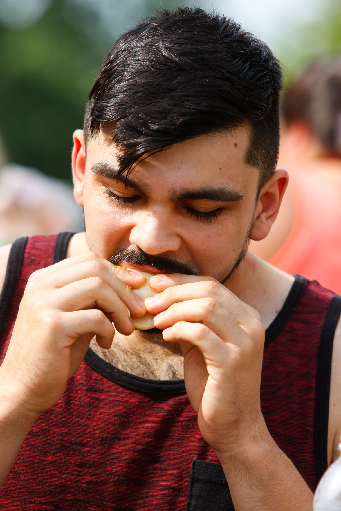 Pierogi Fest eating contest